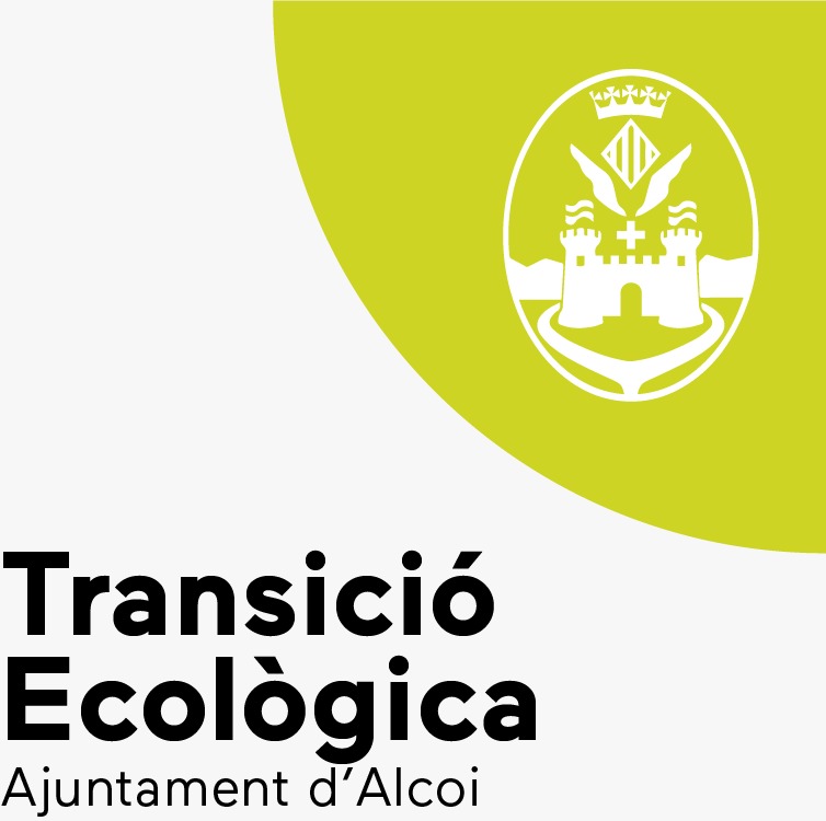 Logo Transición Ecológica. Ayuntamiento de Alcoy