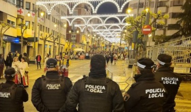Policía Local en las Fiestas de San Jorge