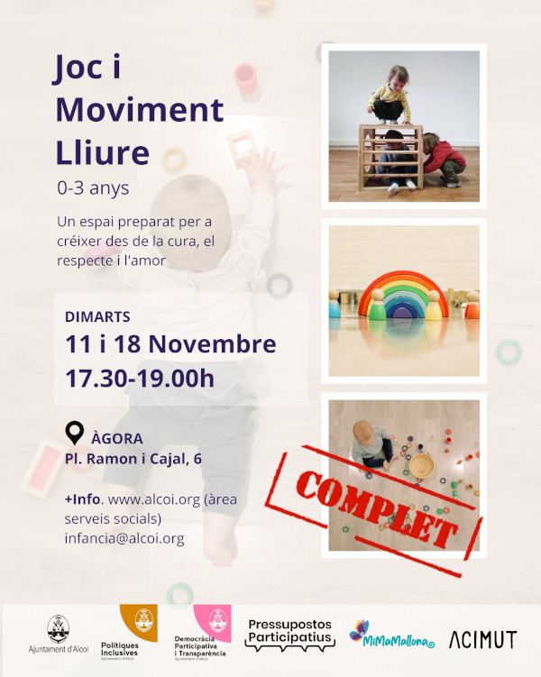 Juego y Movimiento Libre 0-3 años