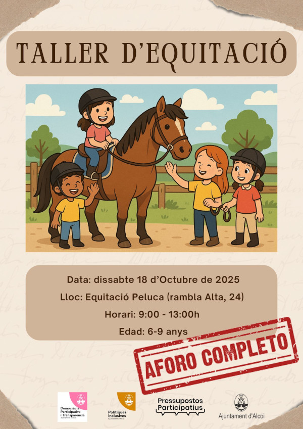 Cartell equitació