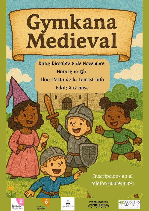 Cartell gymkana medieval