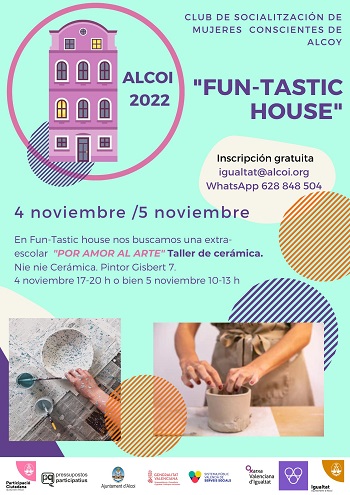 Taller de cerámica (Descripción detallada a continuación)