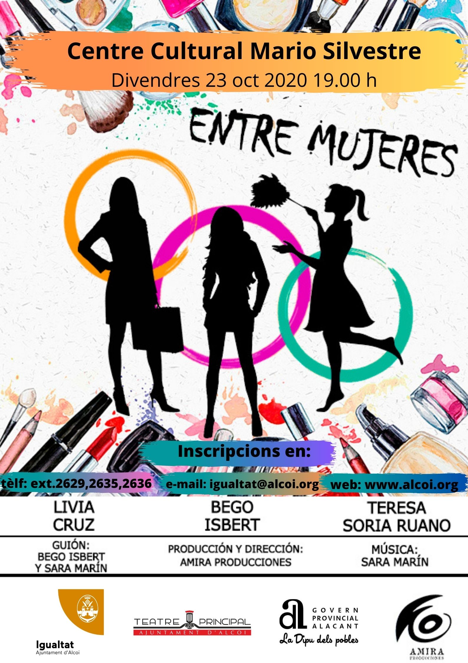 Teatre Igualtat Entre Mujeres  Octubre 2020