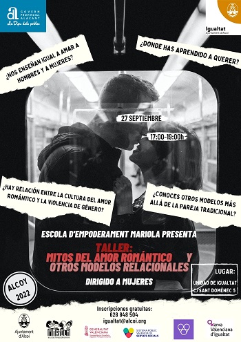 Escuela de empoderamiento Mitos del amor romántico caste (Descripción detallada a continuación)
