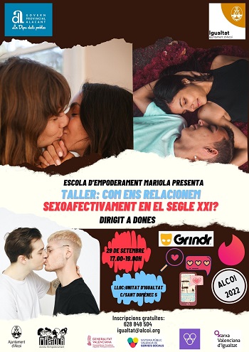 Escola d'emporament taller com ens relacionem valen (Descripció detallada a continuació)
