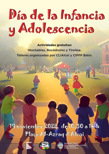 POSTER DIA DE LA INFANCIA CAST