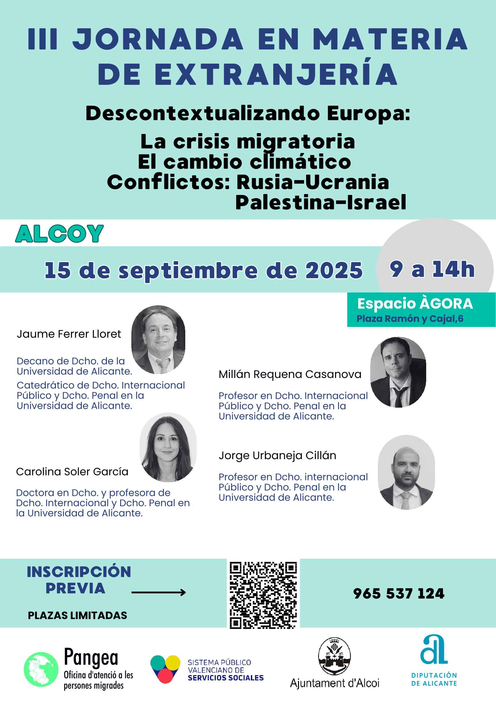 Cartel III jornada extranjeria 15092025