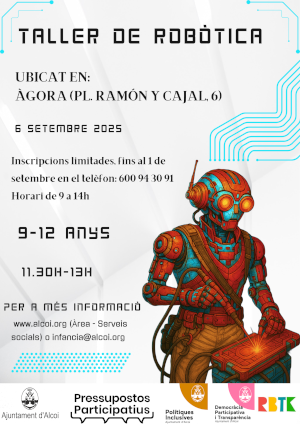 Cartel Taller de Robotica