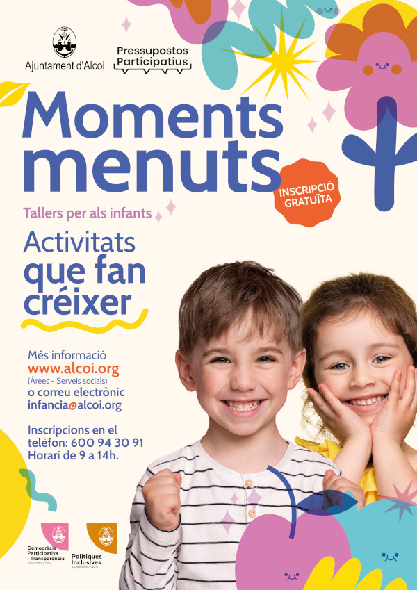 Cartell Moments Menuts 2025