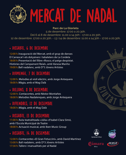 Cartell Mercat del Nadal 2025