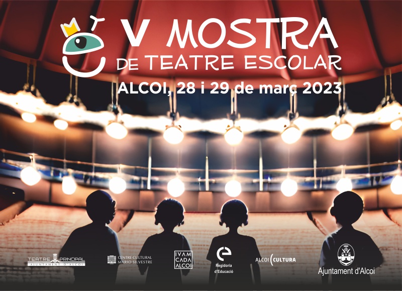 cartell mostra teatre escolar 2023w