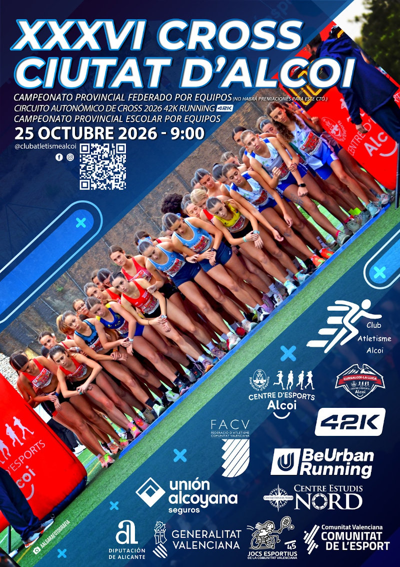 Cartell Cross Ciutat Alcoi
