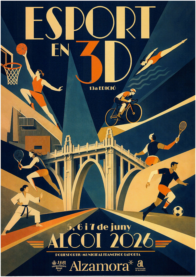 CARTEL ESPORT 3D 2026