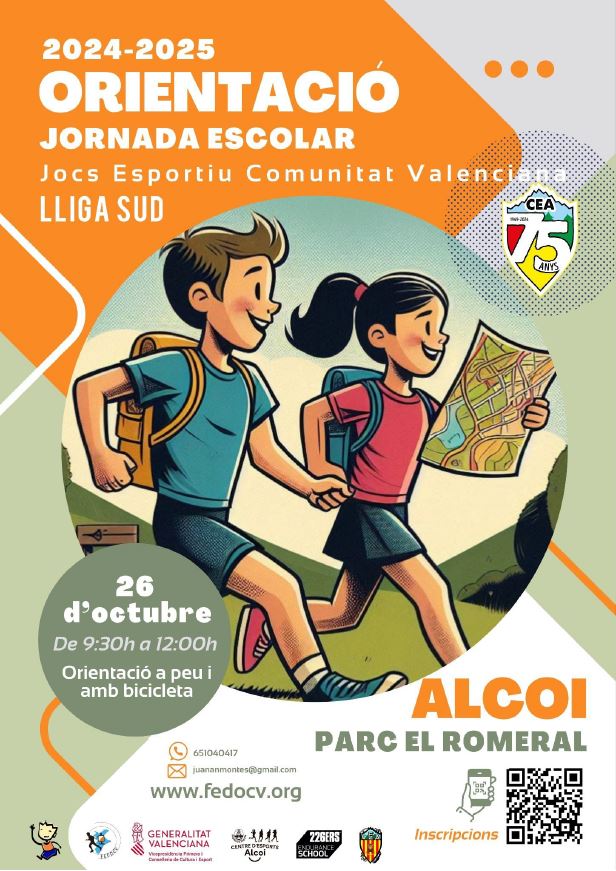 Cartel Orientación jornada escolar 2024-205