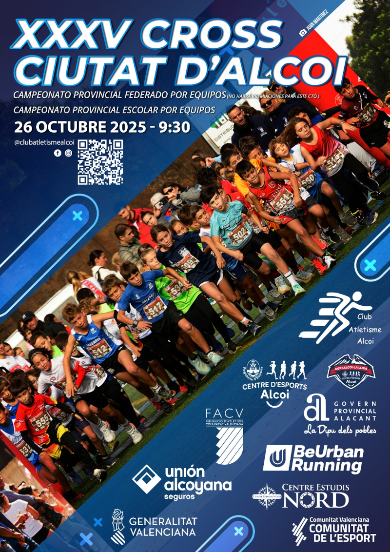 CARTEL XXXV CROSS CIUTAT DALCOI 2025