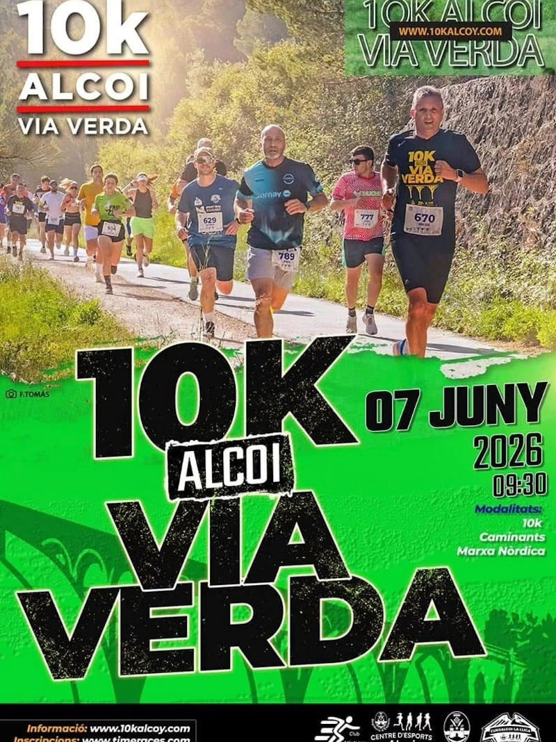 Cartell 10k Via Verda