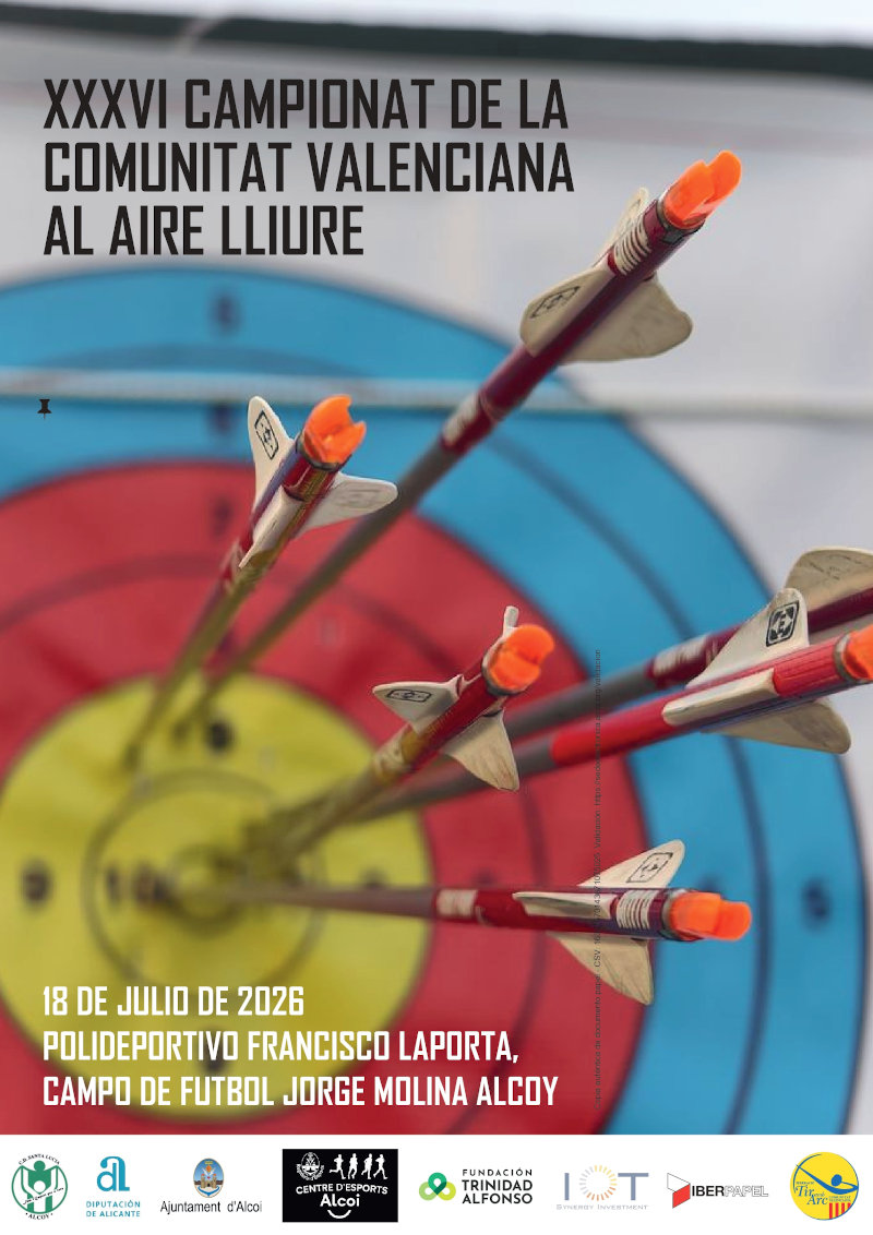 Cartell Campionat CV Tir amb Arc