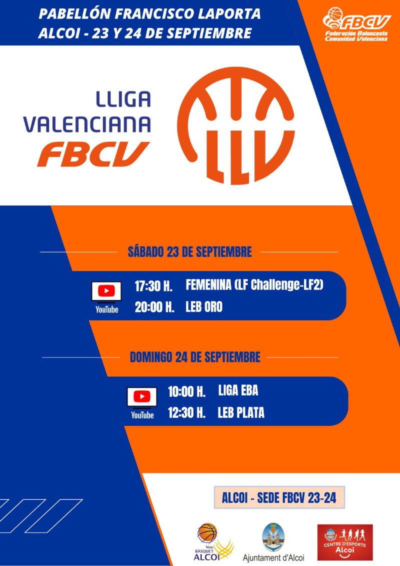 Cartell LLiga Valenciana FCV
