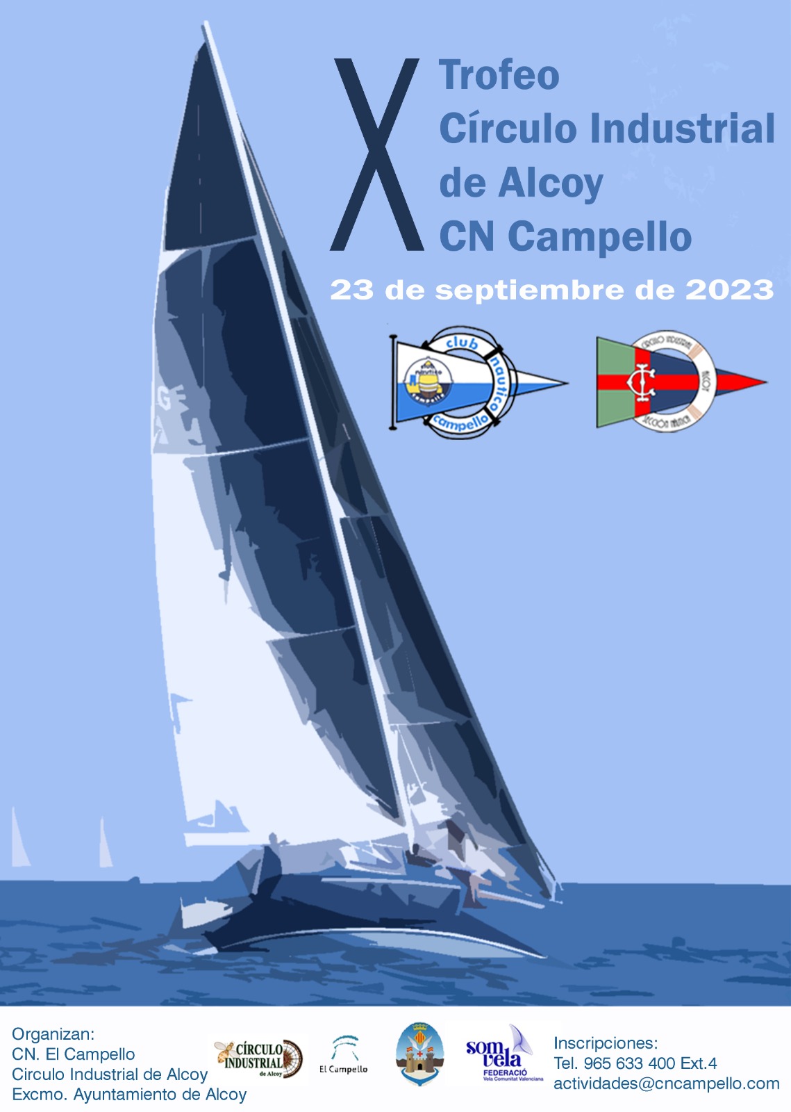 Cartel X Trofeu Círcul Industrial d'Alcoi CN Campello