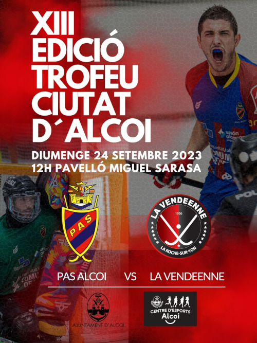 Cartell XIII Edició Trofeu Ciutat d'Alcoi