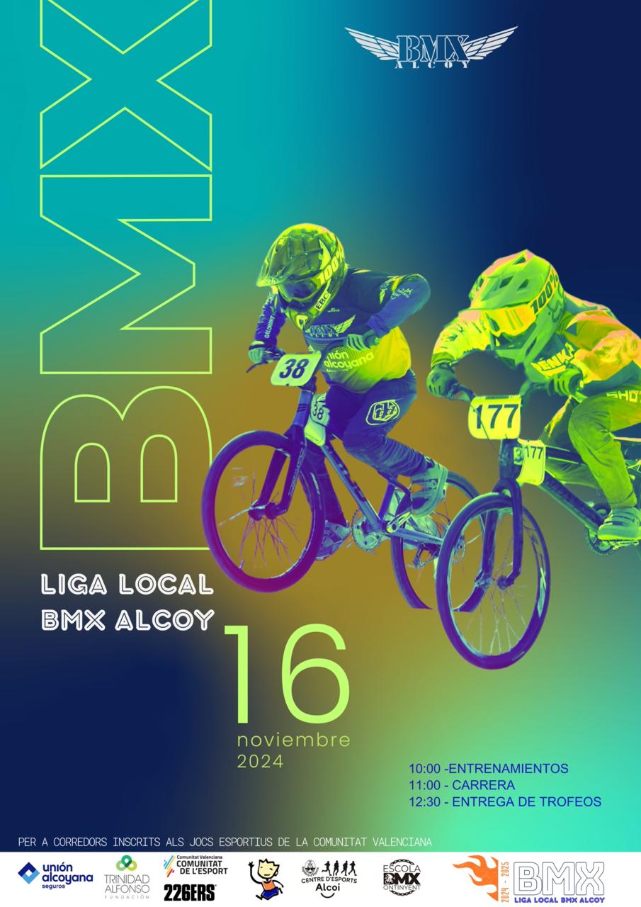 Cartel Liga Local BMX