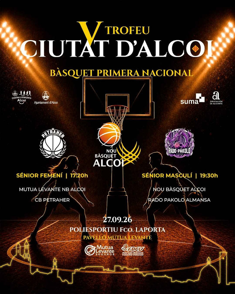 Cartell V Trofeu Ciutat d'Alcoi
