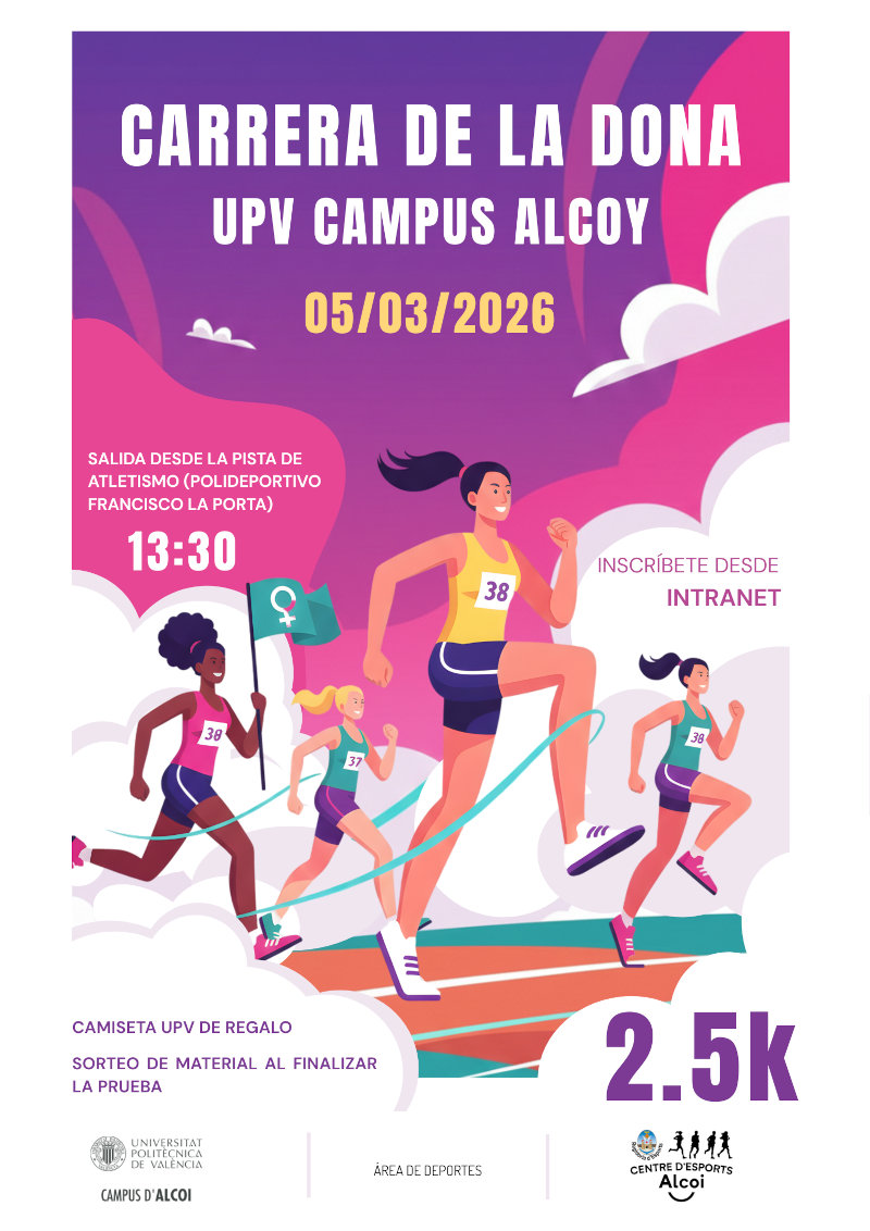 Cartell cursa de la dona