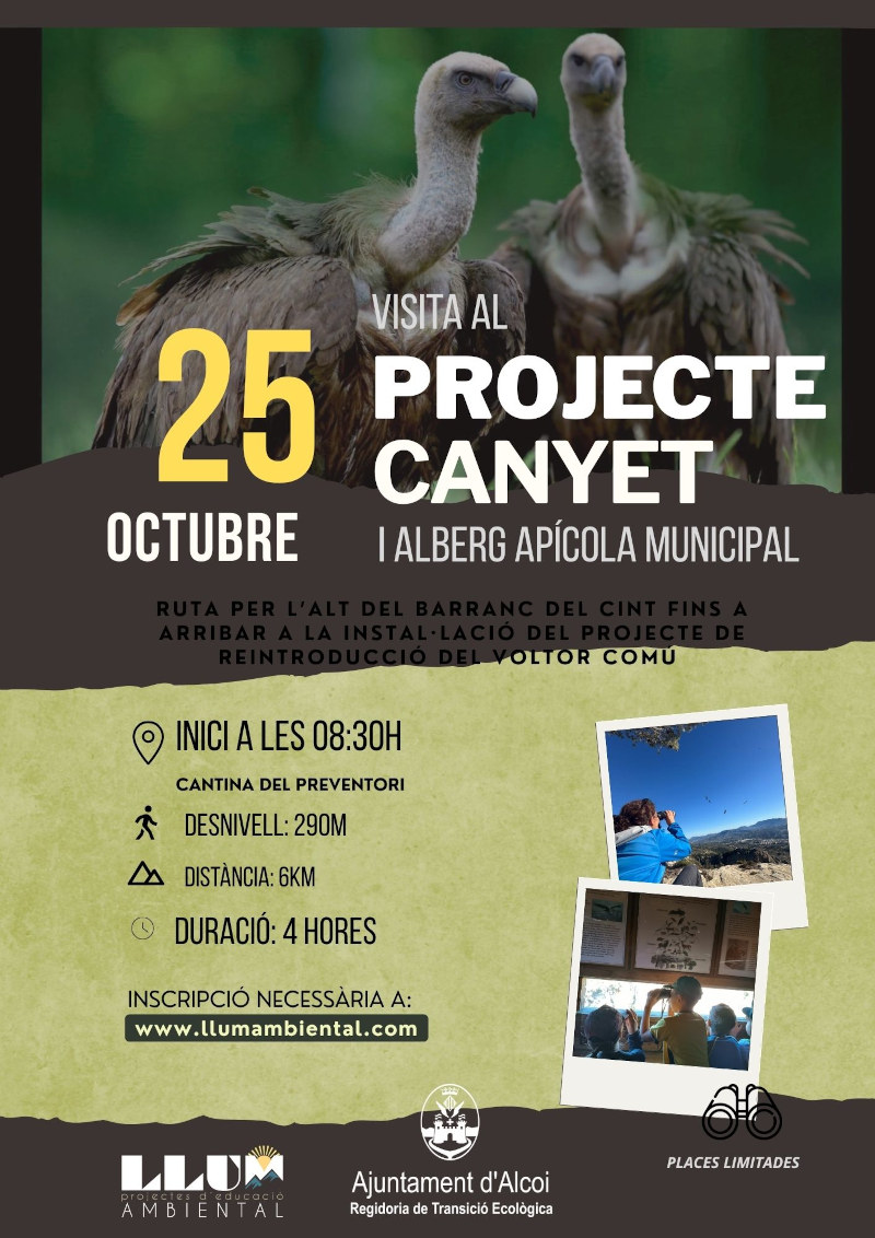 Cartel visita buitres explicación detallada en la noticia