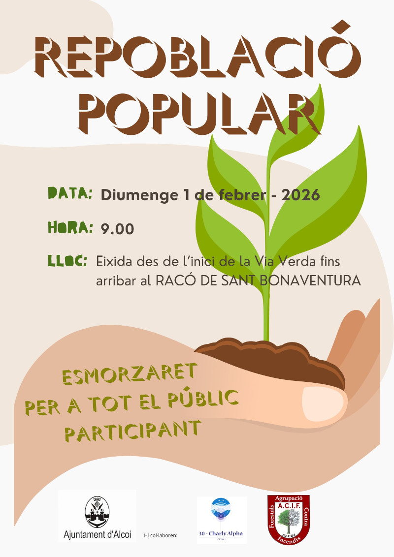 Cartell repoblació popular 2026 explicació detallada en la noticia