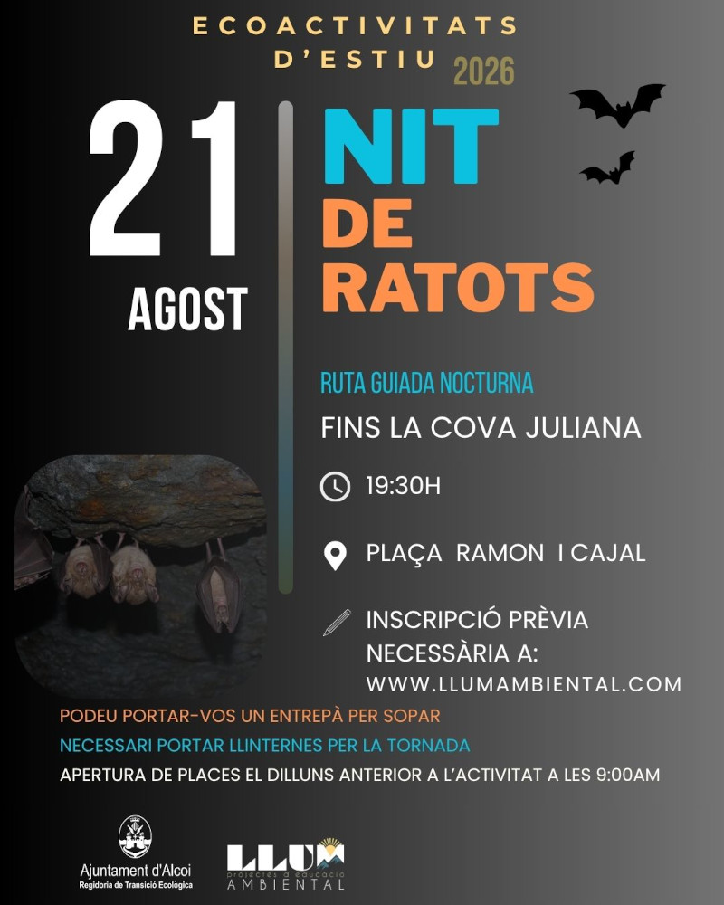 Cartel noche de murciélagos 21 de agosto explicación detallada en la noticia