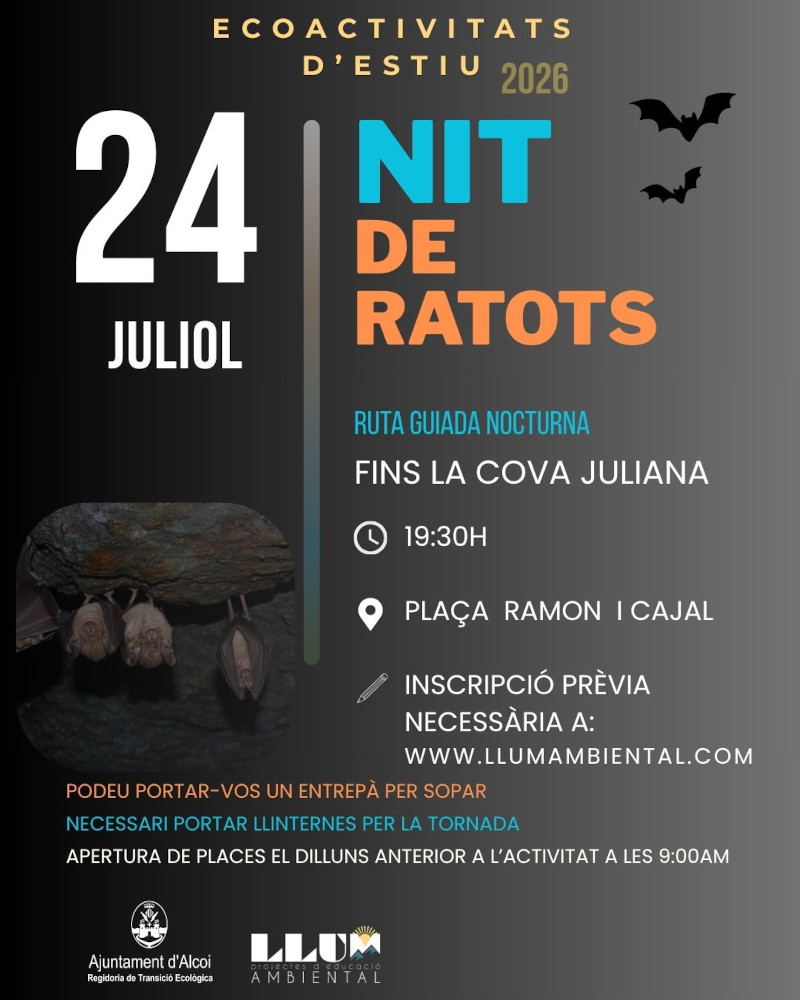 Cartell nit ratots 24 de juliol explicació detallada en la notícia