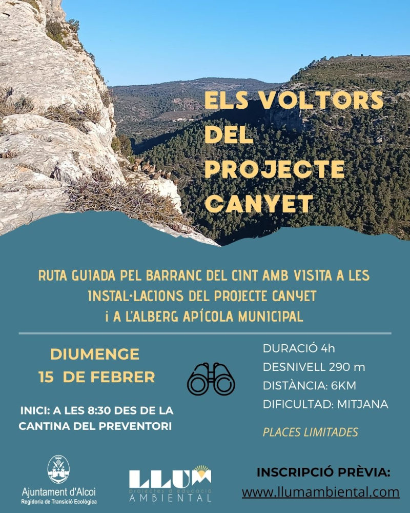 Cartel Projecte Canyet explicació detallada en la noticia