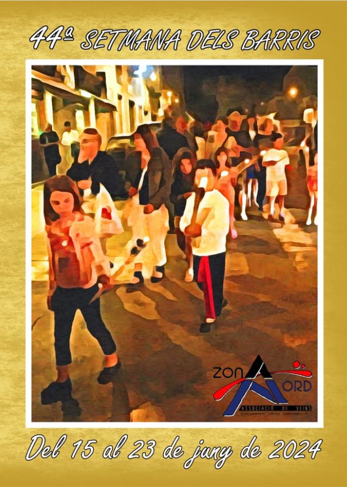 Cartel semana de los barrios Zona Norte