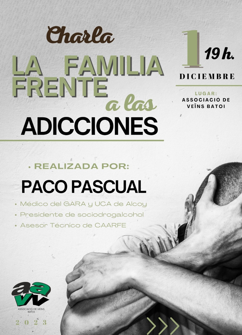 Charla de Paco Pascual - La familia frente a las adicciones