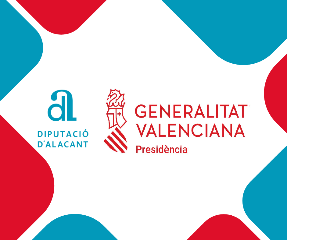 Logo conjunt 'Diputació Alacant i Generalitat Valenciana2023