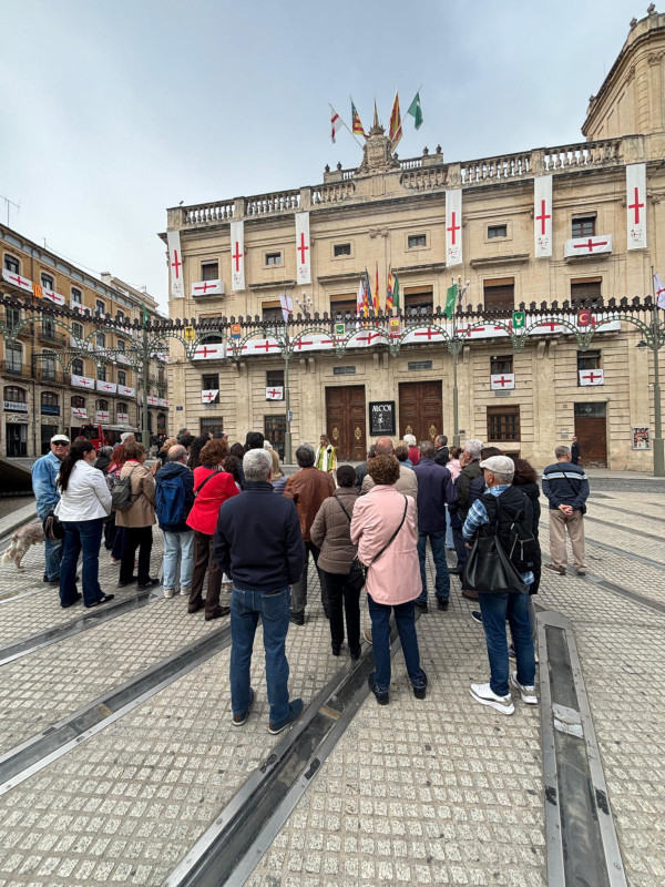 Participantes ruta Alcoi medieval y sus fiestas|Participants ruta Alcoi medieval i les seues festes