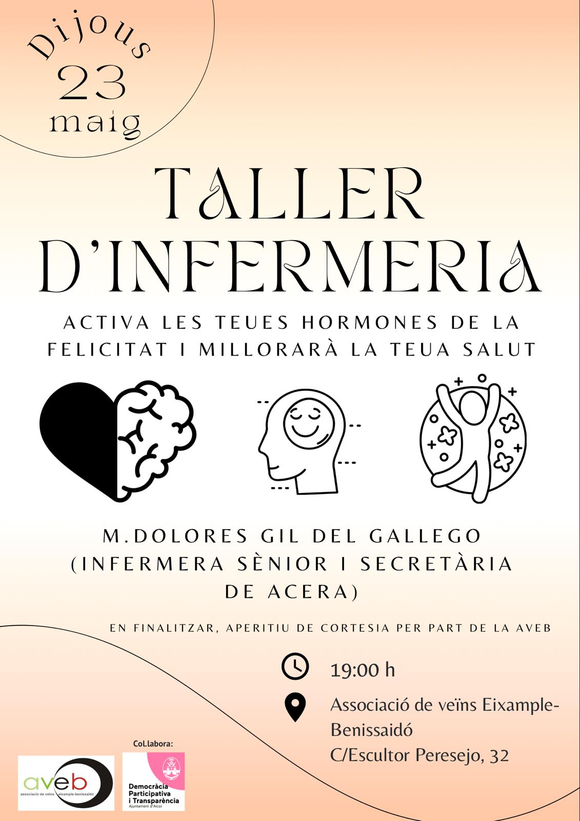 Cartell Taller d'infermeria