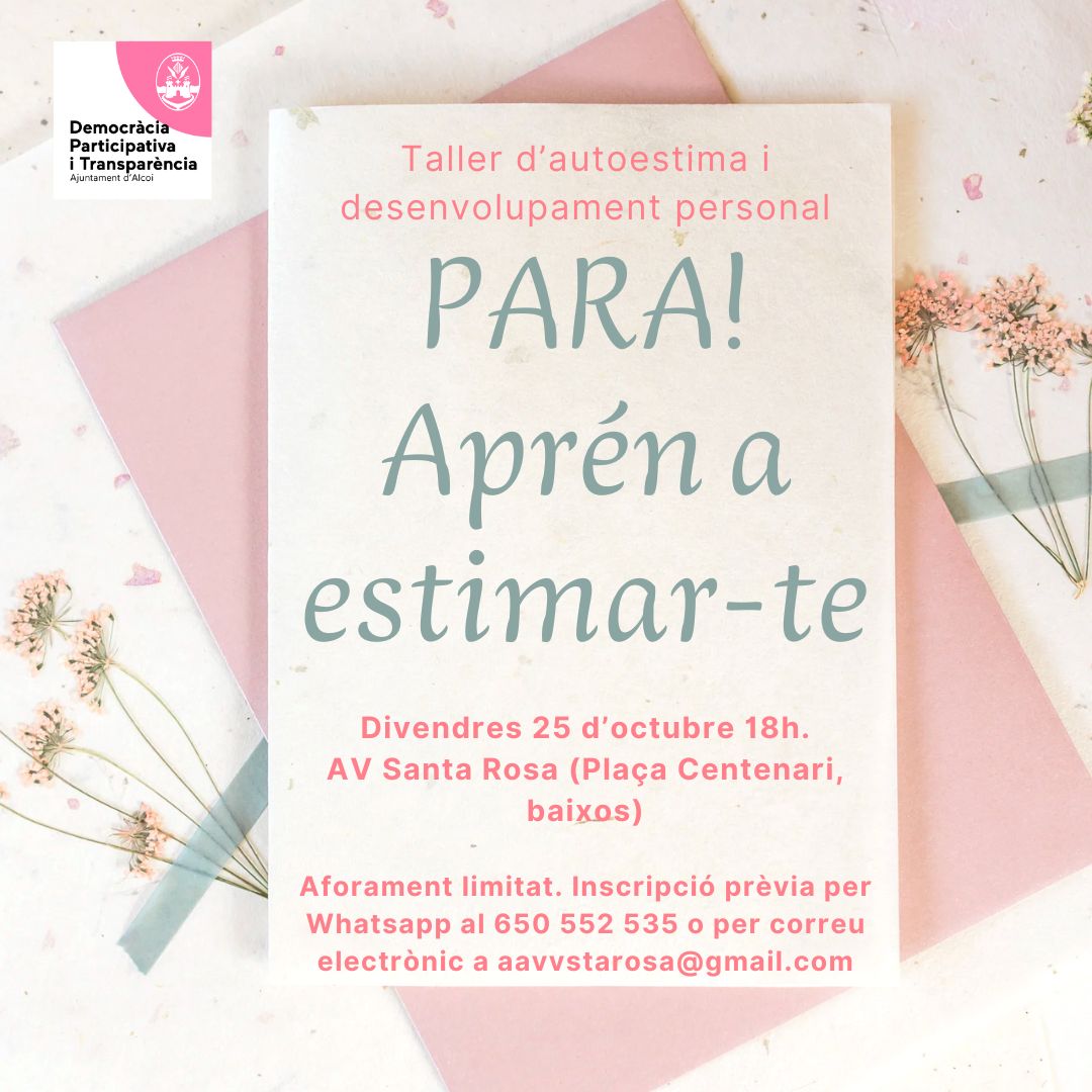 Taller d'autoestima