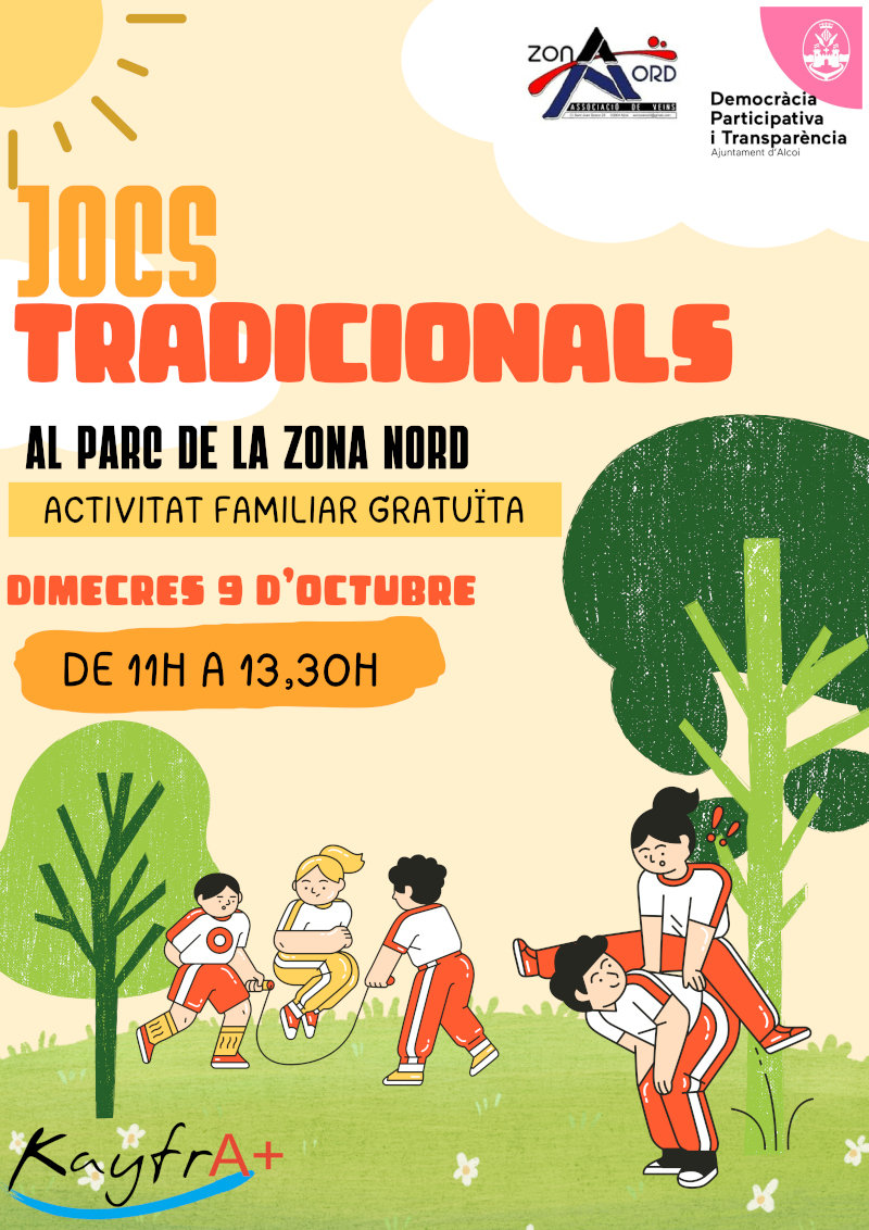 Cartell Taller de jocs tradicionals