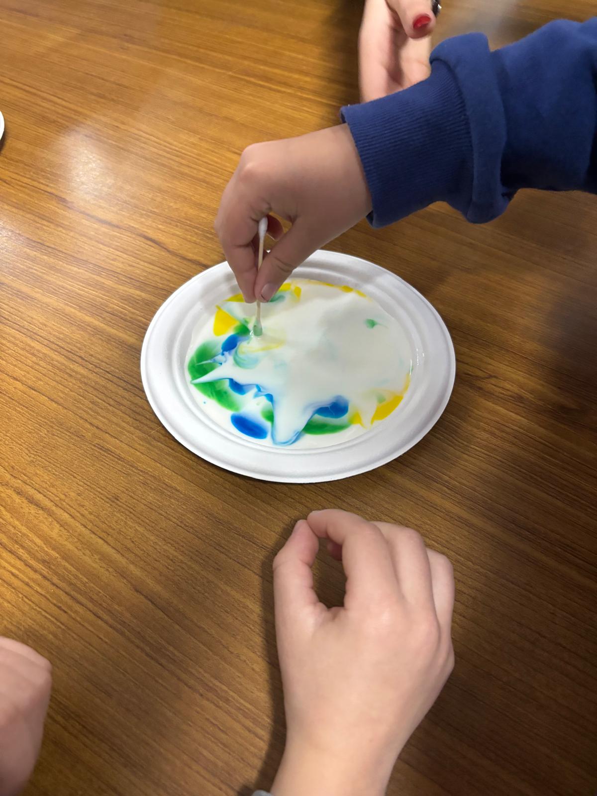 Mans de xiquets realitzat un experiment