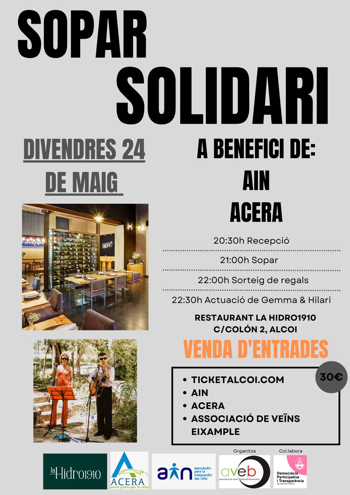 Cartell Sopar solidari
