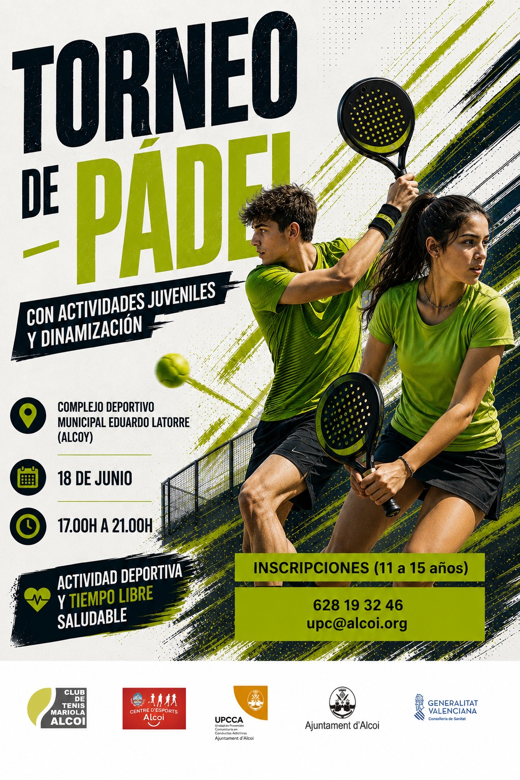 cartel torneo pádel castellano