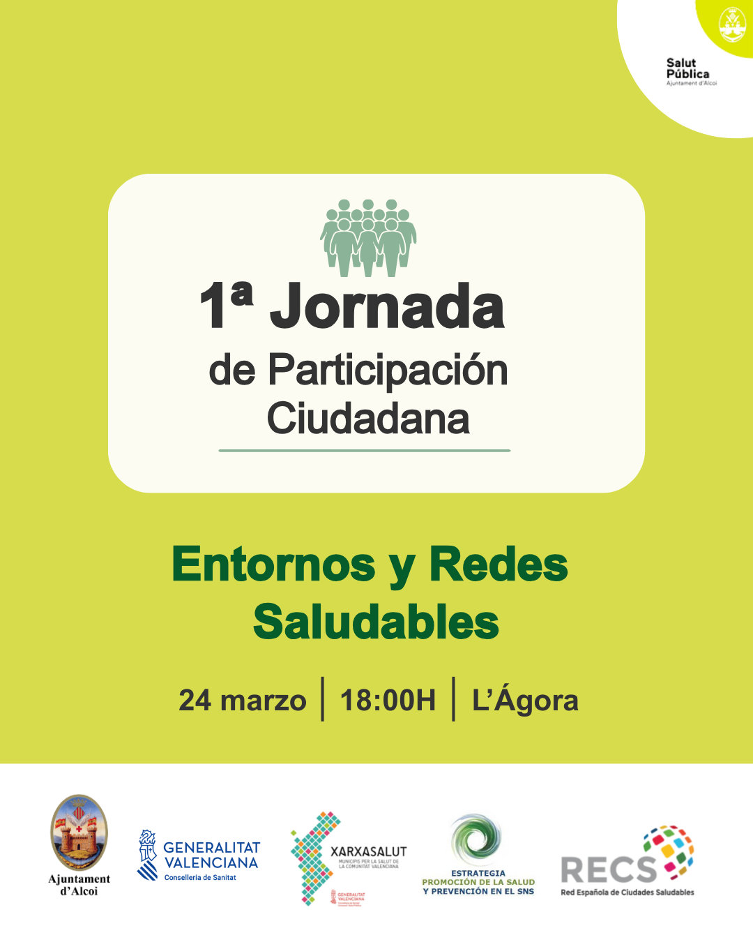 Cartel de la Jornada de Salud