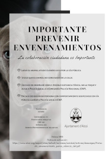 Importante prevenir envenenamientos