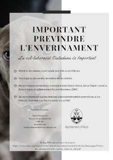 Important previndre l'enverinament