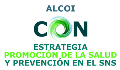 Logo Alcoi con estrategia promoción de la salud y prevención en el SNS
