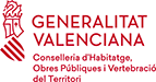 Logo Generalitat Valenciana - Conselleria d'Habitatge, Obres Públiques i Vertebració del Territori