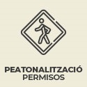Peatonalització permisos
