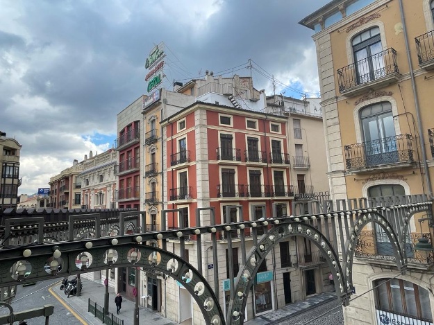 Balcons d'edificis del Centre d'Alcoi
