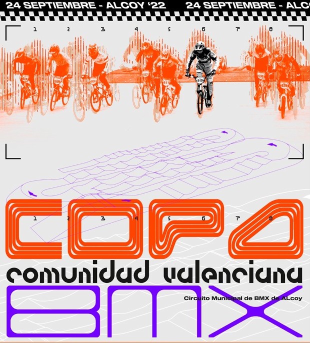 Cartel Copa Comunidad Valenciana de BMX
